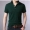 Playboy áo thun ngắn tay nam xu hướng Slim phiên bản Hàn Quốc của áo sơ mi cộc tay mùa hè áo thun mỏng mùa hè nam giản dị - Polo active shirt