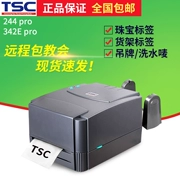 TSC ttp-244 342E Máy in nhãn mã vạch Pro máy in giấy bề mặt điện tử tự dính đơn - Thiết bị mua / quét mã vạch
