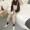 Hàn quốc phiên bản của retro lỏng mỏng sinh viên Xiêm quần mùa xuân mới cao đẳng gió corduroy bib harem quần quần tây nữ lưng cao