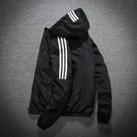 Хлопковая трендовая осенняя куртка для работы, в корейском стиле, делается под заказ, с печатью вашего логотипа