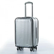 Vỏ xe đẩy bảo vệ túi du lịch bụi che bụi 20 24 28 30 inch Vỏ hành lý dày chống mòn trong suốt