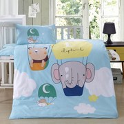 Bông mẫu giáo quilt ba mảnh bé lõi giường cũi em bé sáu mảnh cotton quilt cover trẻ em mùa đông quilt