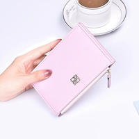 Thẻ phụ nữ Hàn Quốc dễ thương cá tính đơn giản nhỏ chủ thẻ kinh doanh nữ độc quyền thẻ siêu mỏng ví nhỏ ví cầm tay