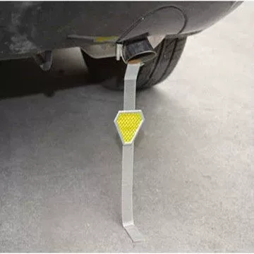 Удаление автомобиля статического хвостового бар металлической железной цепь антистатической стержней заземления.