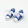 Basket color [two] foot support small shoes+keychain