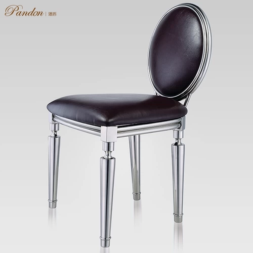 Современная мебель, модный минималистичный стульчик для кормления из нержавеющей стали для отдыха