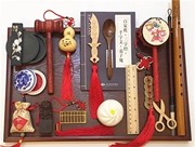 Kho báu nam một tuổi nữ bé tuổi nắm bắt hàng tuần Đồ dùng cổ điển Trung Quốc khác đồ chơi bắt đạo cụ quà tặng sinh nhật