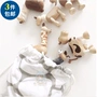 Xuất khẩu Úc Trẻ Em Mô Phỏng Bằng Gỗ Pocket Animal Doll Bé Hữu Cơ Maple House Đồ Chơi Giáo Dục 1 + đồ chơi mini