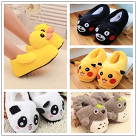 Sáng tạo Pokemon Pokemon Bear Cotton Twisted Kaqiu Dahuang Duck Bao gồm tất cả sang trọng Cặp đôi dép bông dép cói