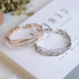 Thời trang hàn quốc rose gold geometric mở vòng đeo tay nữ Hàn Quốc phiên bản của hoang dã vòng đeo tay đơn giản xu hướng sinh viên bracelet trang sức Vòng đeo tay Cuff