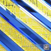 3*30 см синий+золотая звезда душ