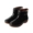 Trung niên mùa đông ngắn ống mưa ấm áp Giày cao gót nữ cộng với nhung chống trượt