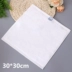 viên vệ sinh máy giặt 10 gói nguyên chất bông trắng khăn vuông nhỏ Lẩu khách sạn mẫu giáo nhà hàng khăn tay nhỏ khăn trắng vuông giẻ vien tay long giat Trang chủ