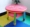 Bàn ghế trẻ em bằng nhựa đặt bé học ăn tại nhà viết mẫu giáo bàn tròn nhỏ - Phòng trẻ em / Bàn ghế