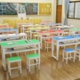Nội thất văn phòng đôi trẻ em đôi bàn ghế học sinh có thể được tùy chỉnh túi lớp dài bàn - Nội thất giảng dạy tại trường bàn ghế học sinh tiểu học