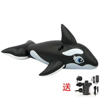 Большой черный кит+семейный насос автомобилей+мобильная водонепроницаемая бутылка