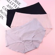 5 túi của màu sắc tinh khiết không có dấu vết băng lụa đồ lót nữ mùa hè mát mẻ sexy đơn giản ladies eo tóm tắt mềm