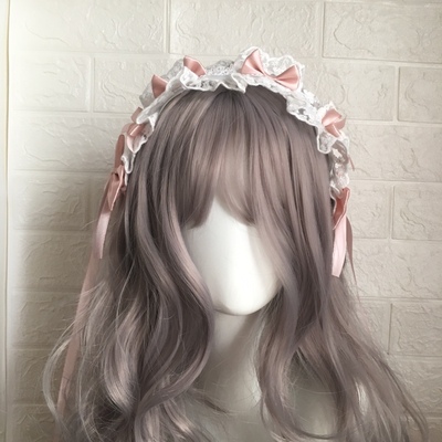 taobao agent Cute headband, Japanese genuine hair accessory, Lolita style, floral print
