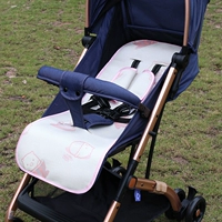 Детский коврик, коляска для младенца с зонтиком, летняя шелковая универсальная подушка