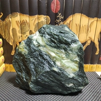 Природная руда из нефрита, натуральное украшение