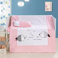 Nursery chăn bông ba mảnh giường bé sáu bộ chứa giường bông chăn ngủ trẻ em nòng cốt của - Bộ đồ giường trẻ em 	bộ chăn ga gối cho bé gái	