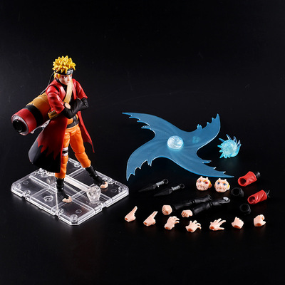 taobao agent SHF Soul Limited Naruto Rotor Vortex Naruto Third Generation Fairy Mode Complete Body Jet can handle toys