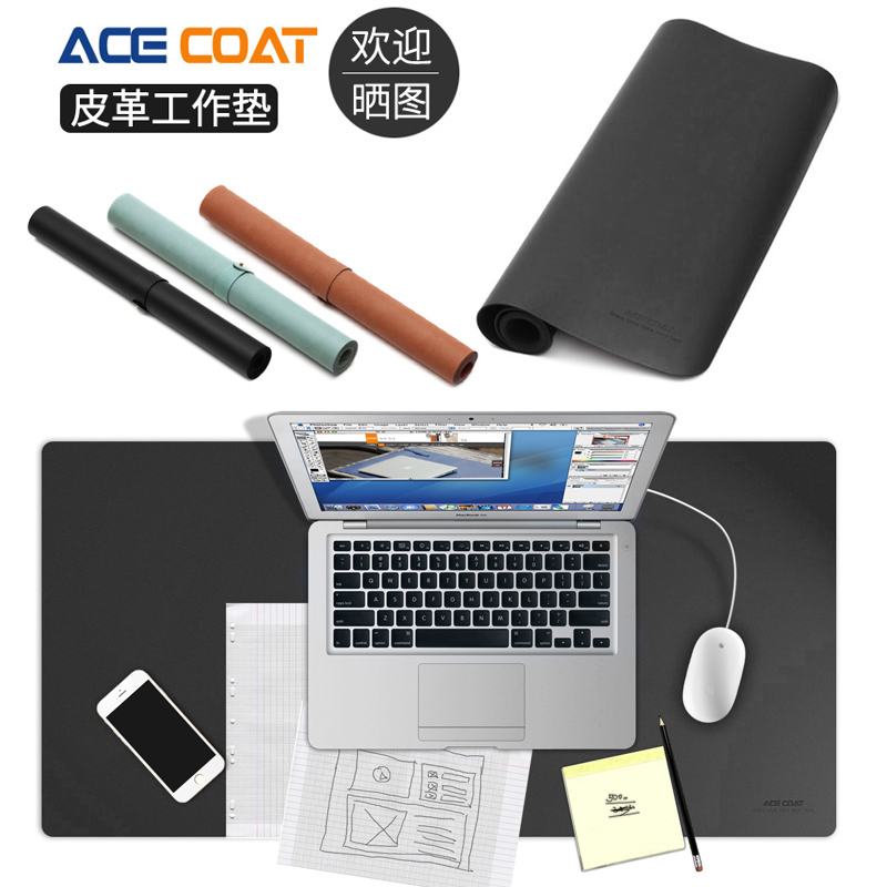 17 40 Acecoat Desktop Mat Leather Waterproof Super Rat Standard