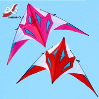 Фокс кайт -треугольник хорошие летающие ворота Профессиональные взрослые специальные высокие вещества легкий летающий weifang kelin oumbrella ткань высокий