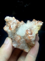 Hồ Bắc Daye Natural Red Calcite nguyên mẫu khoáng vật cảnh đá đá khoáng tinh thể mẫu vật sỏi màu trang trí