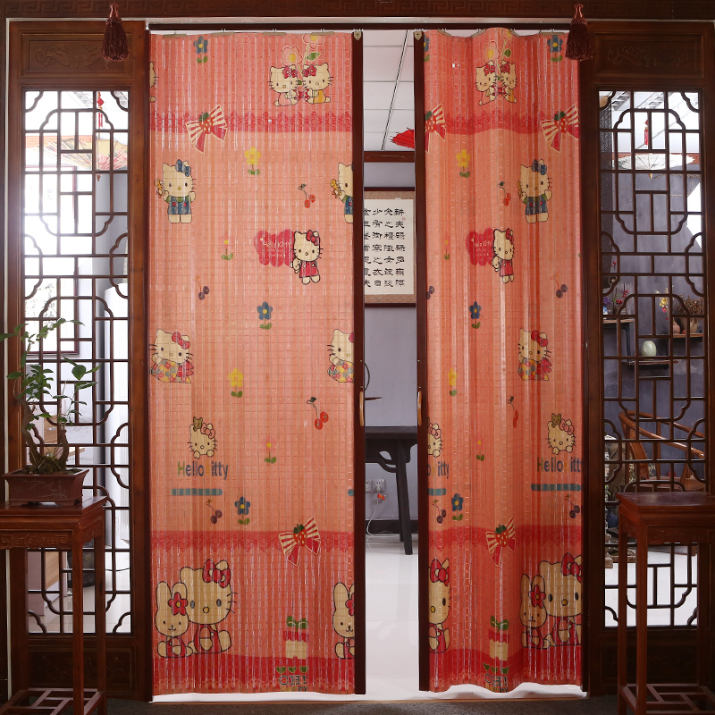 rèm cửa rèm tre rèm con lăn rèm gấp phong cách Trung Quốc phân vùng che nắng cửa hàng cửa lưới chống muỗi cửa trượt Rèm cuốn