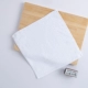 10 khăn bông trắng khách sạn dùng làm bánh, căng tin nhà hàng và bếp, vuông vắn hút nước và không rụng xơ vải