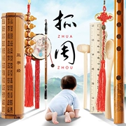 Trung Quốc truyền thống bằng gỗ hộp đồ chơi, đồ chơi khác, ăn xin, cậu bé, nhớ một mục, cô gái bé