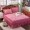 Mùa thu và mùa đông flannel quilted bed bed bed đơn mảnh dày ấm cộng với bông giường nhóm giường trải giường bao gồm gối