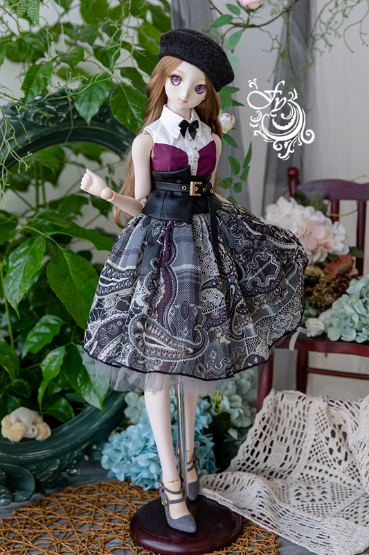 06 Original Price 198 Yuan / Set (Excluding Doll)[ Flying wings Square ] Ancient street girl bjd suit forsdgr （ 3 points Wearable ） goods in stock
