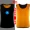 Sáng Iron Man Vest Cotton Nữ Boy Slim Thể hình Cơ bắp Chó Áo thun Không tay phức tạp 4 Quần áo lò phản ứng - Áo vest cotton