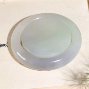 [Fate Lailai] Hetian jade bracelet dedicated to Qinghai Bai Cui Qingyu Fan Qingshui Lake Water Women's Jade