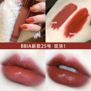 BBIA lip glaze nhung cuối cùng nhung mờ nhung nhung môi màu môi men nhuộm môi lỏng thứ 25 - Son bóng / Liquid Rouge