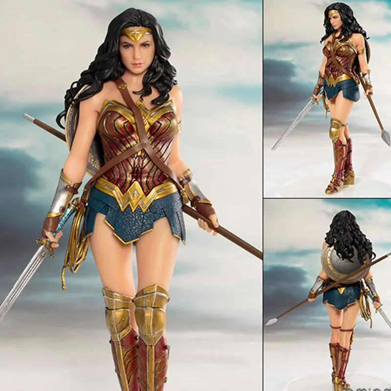 DC, герои, Лига справедливости, статуя, минифигура, Чудо-женщина