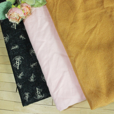 taobao agent Black flannel knitted coffee cloth, children's clothing