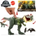 Mattel Tyrannosaurus Rex Kỷ Jura Bộ Phim Khủng Long Đồ Chơi Thế Giới 3 Cuộc Thi Giganotosaurus Velociraptor Bull Tyrannosaurus GCT95 