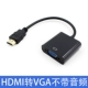 HDMI для VGA Black [Нет аудио]