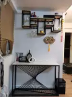 100*30*80 (Черные ноги стола -По -бело