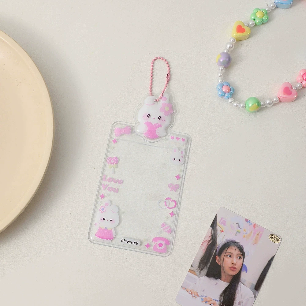 [INS Harajuku стиль Фотокард держатель Бант 3 дюйма Кпоп Idol]