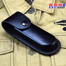 Ножны для ножей 精工版手工头层牛皮刀套高档真皮刀鞘勃朗宁瑞士军折叠刀刀套包邮 Outdoor sign