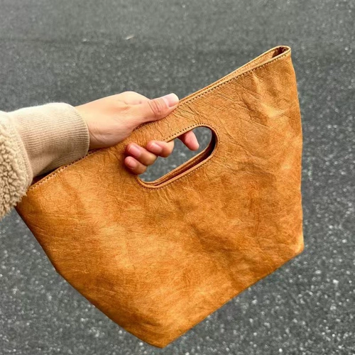 Ретро кожаная вместительная и большая брендовая сумка, можно стирать, коллекция 2023