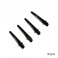 Полигональная длина зажима утка 0,65x4,5 см Черное 1/Сумка