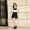 Váy màu đen trắng tương phản 2019 mùa thu Hàn Quốc nữ cao thắt lưng dài tay áo búp bê cổ sen váy 1186 - váy đầm