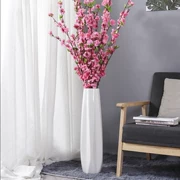 Sàn gốm cao bình tre phong phú phòng khách cắm hoa khô nhà trắng hiện đại tối giản trang trí sáng tạo - Vase / Bồn hoa & Kệ