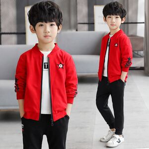 秋冬新款男童装三件套装