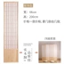 Bình phong gỗ nguyên khối kiểu Nhật Bản vách ngăn di động gỗ thông Màn hình / Cửa sổ